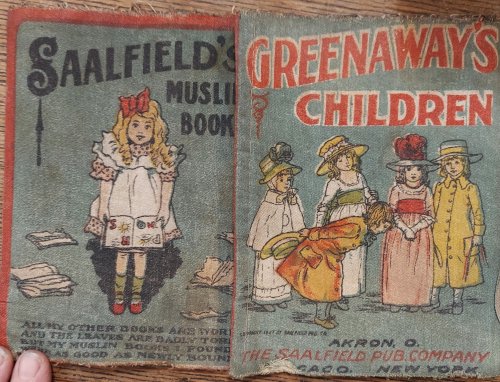 Greenaway's Children - Saalfield's Muslin Book