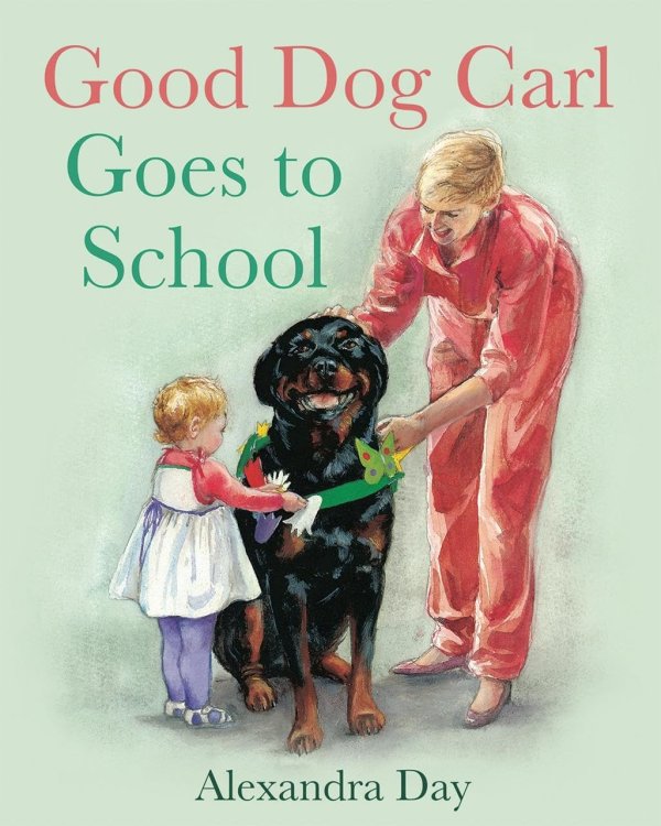 Good Dog Carl Goes to School (Board Book)
