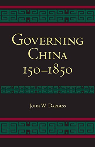 Governing China 150-1850
