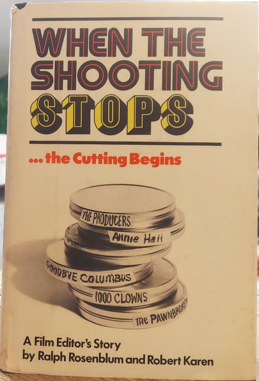 When the Shooting Stops . . . The Cutting Begins