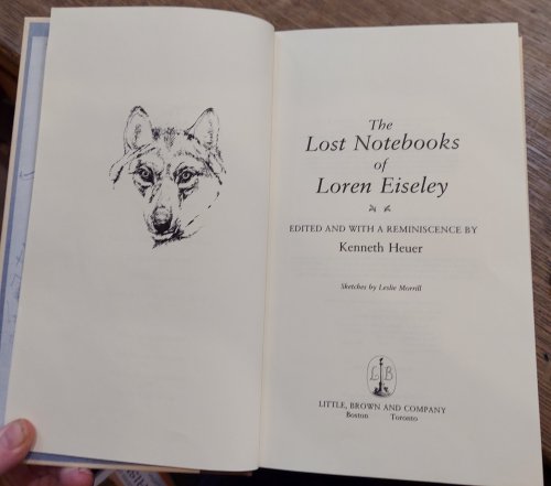 The Lost Notebooks of Loren Eiseley