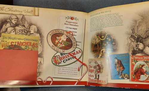 The Christmas Vault in Slipcase (with Facsimile Cards, Ornaments and Vintage illustrations)