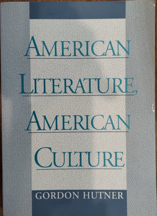 American Literature, American Culture