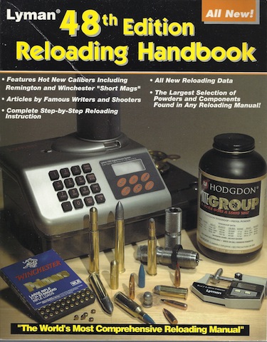 Lyman 48th Reloading Handbook