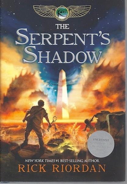 The Serpent's Shadow SIGNED (The Kane Chronicles, Book 3)