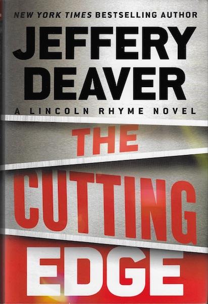 The Cutting Edge (A Lincoln Rhyme Novel) SIGNED