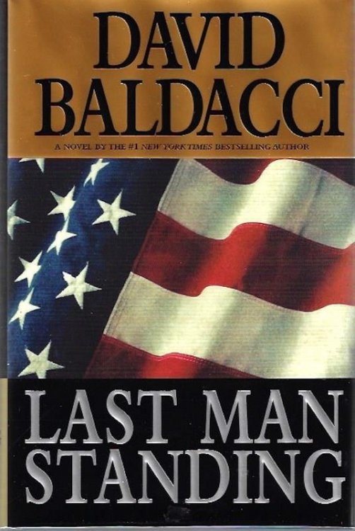 Last Man Standing David Baldacci SIGNED