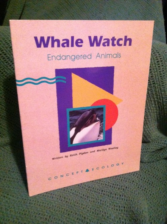 Whale watch: Endangered animals (Concept ecology)