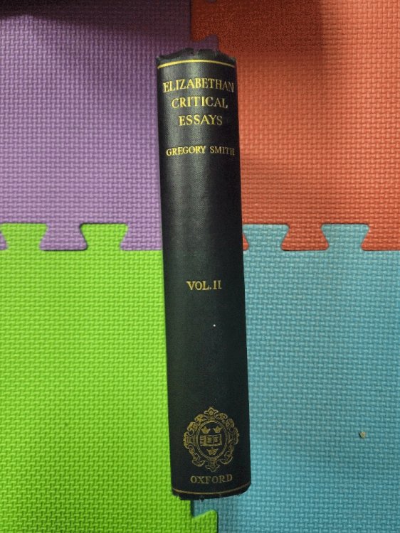 Elizabethan Critical Essays Volume II