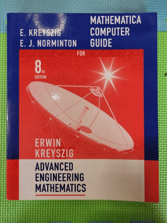 Mathematica Computer Manual to accompany Advanced Engineering Mathematics, 8th Edition