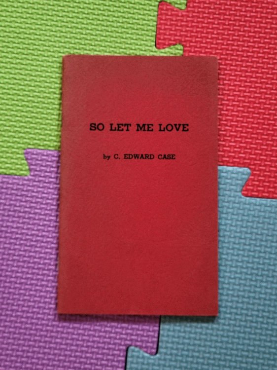 So Let Me Love