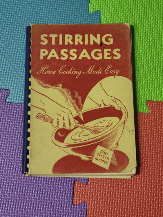 Stirring Passages - Cookbook - Home Economics Club of Walla Walla College