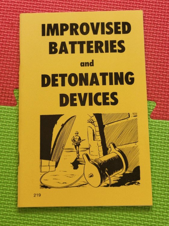 Improvised Batteries and Detonating Devices