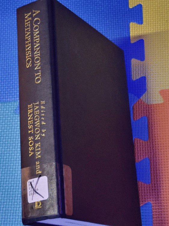 A Companion to Metaphysics (Blackwell Companions to Philosophy)