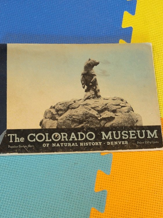 The Colorado Museum Of Natural History Denver Popular Series No. 1