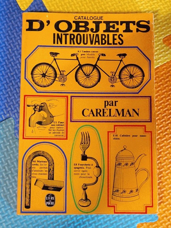 Catalogue D'Ojets Introuvables