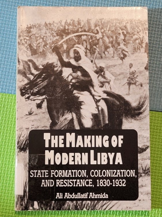 The Making of Modern Libya: State Formation, Colonization, and Resistance, 1830-1932 (SUNY series in the Social and Economic History of the Middle East)