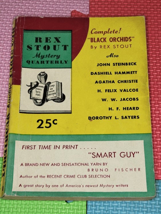 Rex Stout Mystery Quarterly Vol. #1
