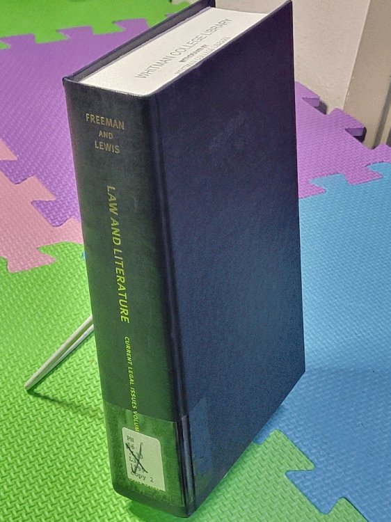 Law and Literature: Current Legal Issues 1999 Volume 2
