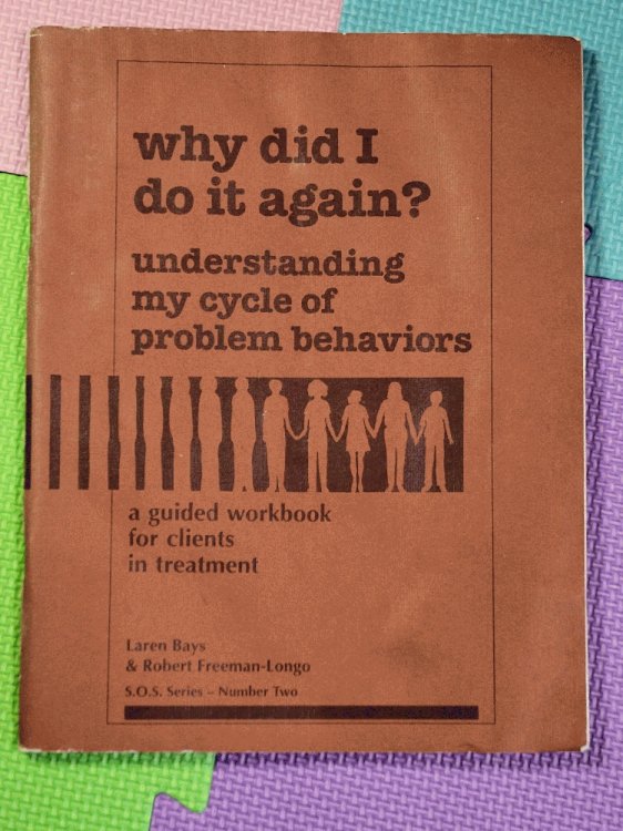 Why Did I Do It Again : Understanding My Cycle of Problem Behaviors : A Guided Workbook for Clients in Treatment (S.O.S. Series, Number 2)