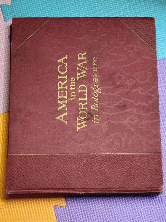U.S. Official Pictures of the World War: Showing America's Participation (Slected from the Official Files of the War Department, with Unofficial Introductory Photographs