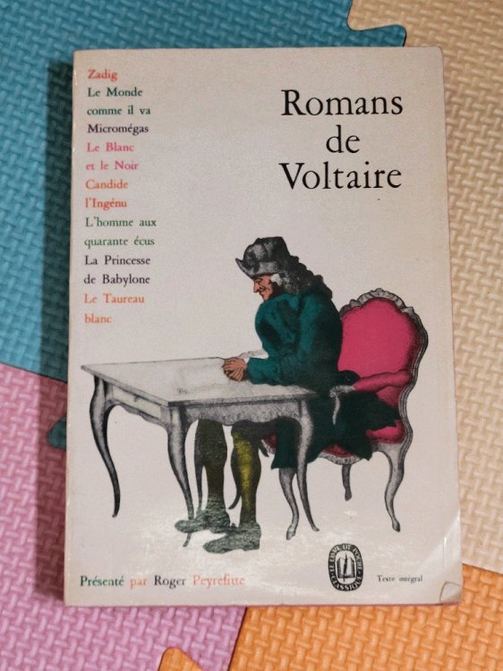 Romans de voltaire