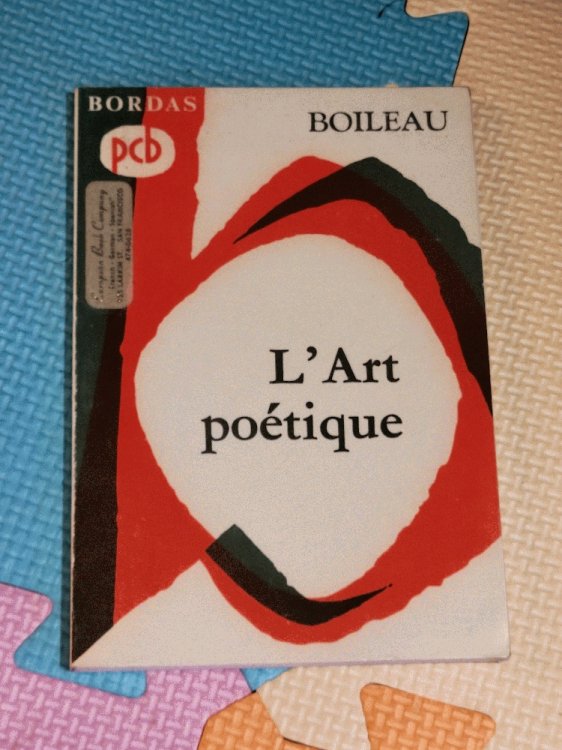 L'Art poetique