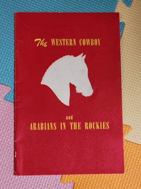 The Western Cowboy and Arabians in the Rockies