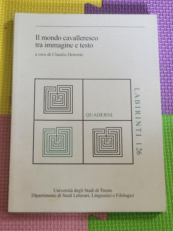 Il Mondo Cavalleresco Tra Immagine e Testo (The Knightly World Between Image & Text)