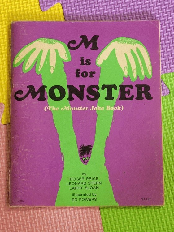 M is for Monster (The Monster Joke Book)