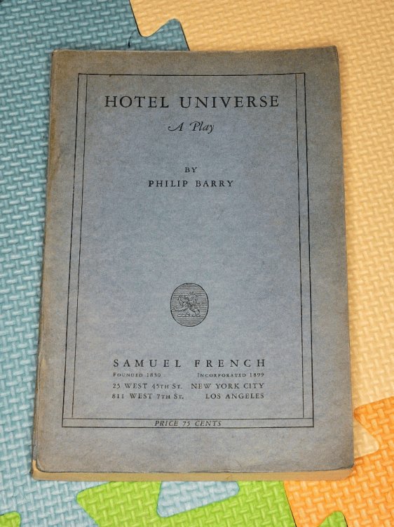 Hotel Universe: a Play