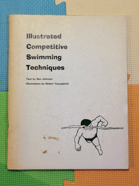 Illustrated competitive swimming techniques
