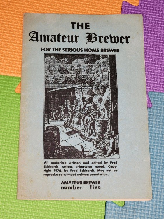 The Amateur Brewer For The Serious Home Brewer