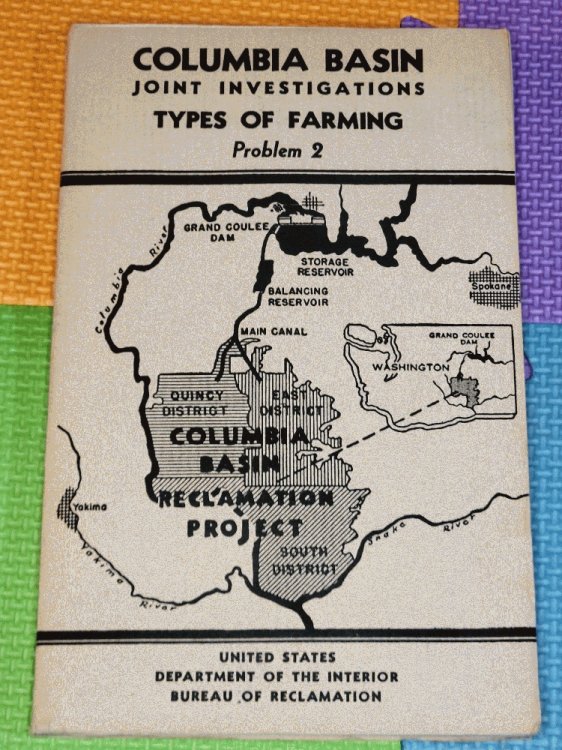 Types Of Farming: Problem 2 (Columbia Basin Joint Investigations)