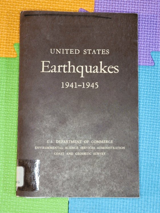 United States Earthquakes, 1941-1945