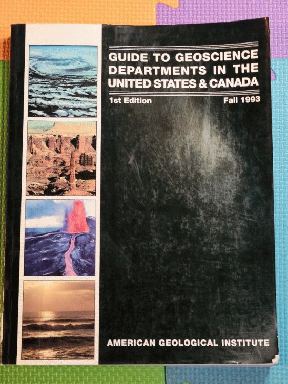 Guide to Geoscience Departments in the United States & Canada (Fall 1993)