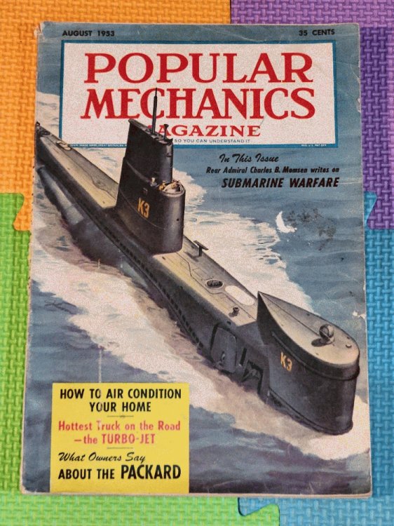 Popular Mechanics Magazine August 1953