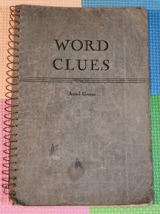 Word clues; textbook-workbook in word study and vocabulary-building