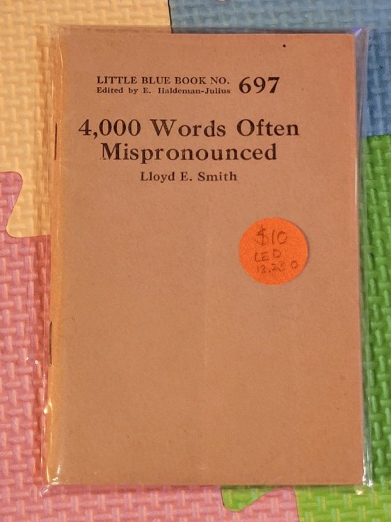 4,000 Words Often Mispronounced (Little Blue Book No. 697)