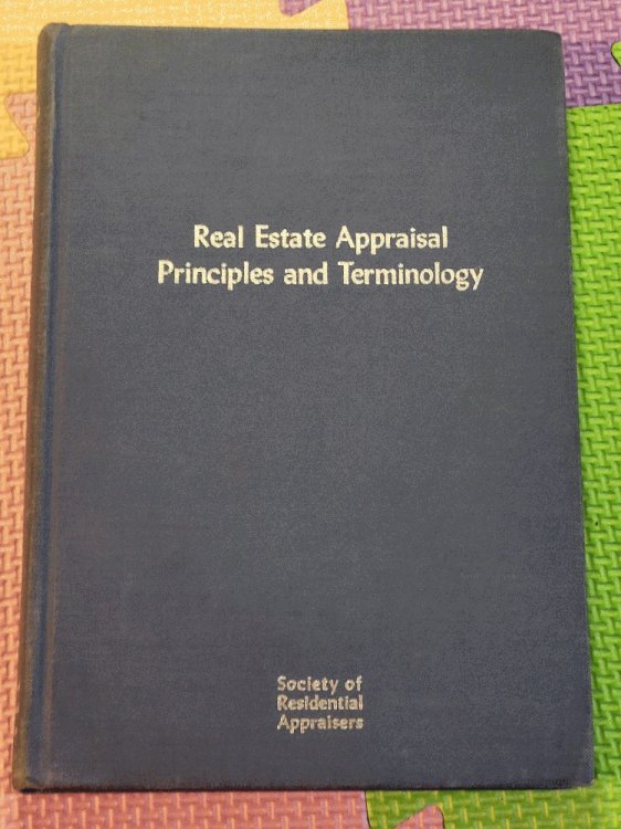 Real Estate Appraisal Principles and Terminology