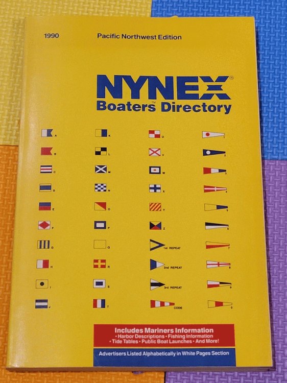 1990 NYNEX Boater's Directory, Pacific Northwest Edition