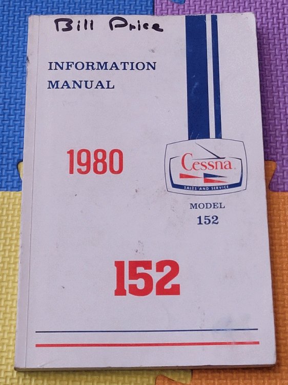 Information Manual: Cessna 1980, Model 152