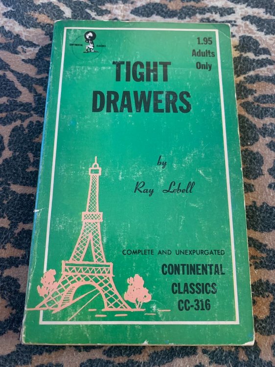 Tight Drawers Continental Classics Erotica Book CC-316 by Lebell, Ray