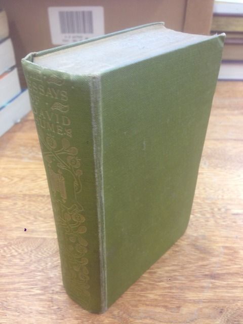 Essays. Moral, Political and Literary