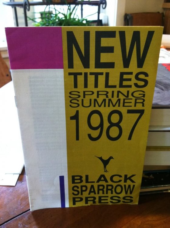 NEW TITLES. Spring Summer 1987.