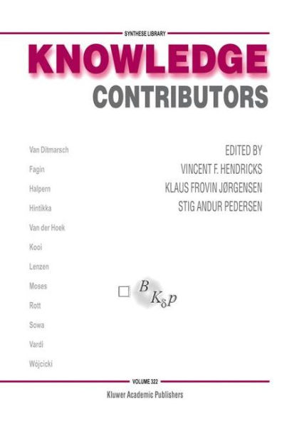 Knowledge Contributors (Synthese Library)