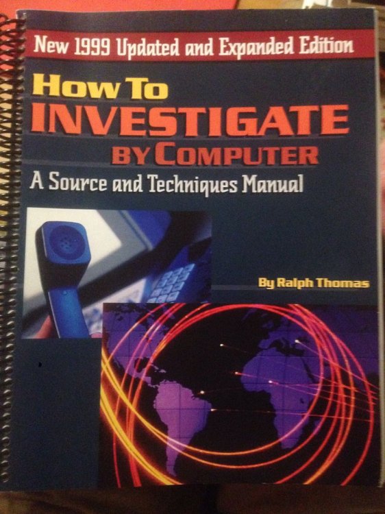 How to Investigate by Computer: 1999