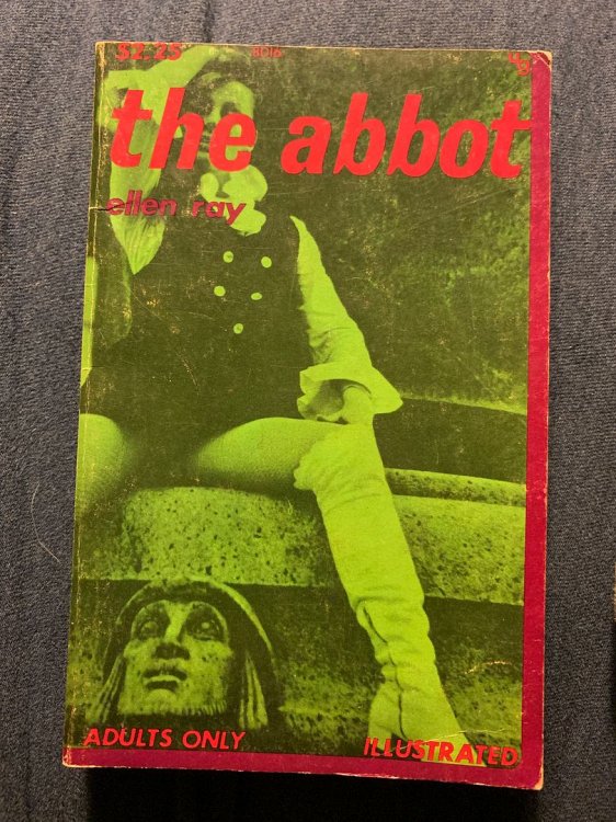 The Abbot Ellen Ray Illustrated Adult Erotica Book 1970 by Ray, Ellen