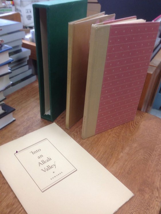 Desert Yarns; Into an Alkali Valley & Desert Treasure: A Bibliography + Supplement by Edwards, Elza Ivan (E.I.)