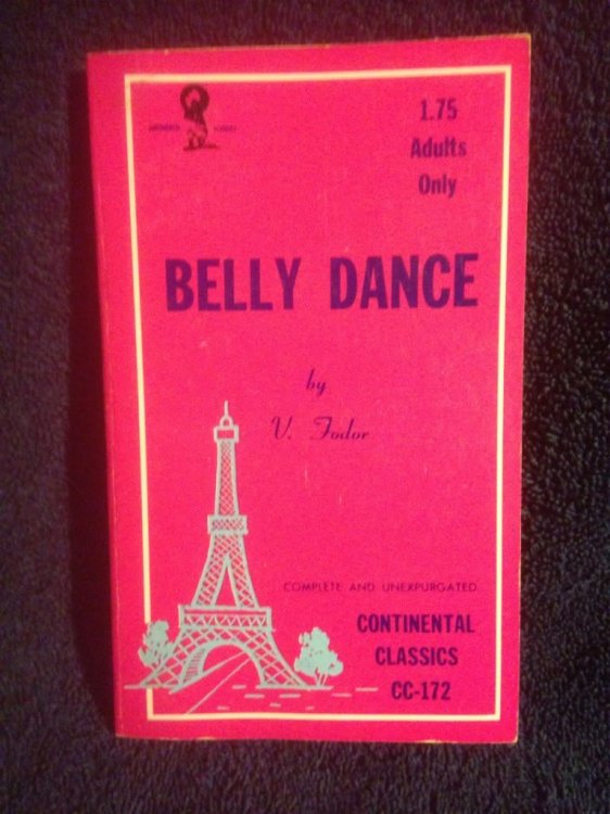 Belly Dance Continental Classics Erotica Book CC-172 by V. Fodor